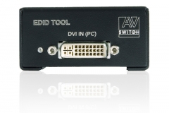Эмулятор EDID сигнала DVI-EDID-2. Вид со стороны подключения источника сигнала