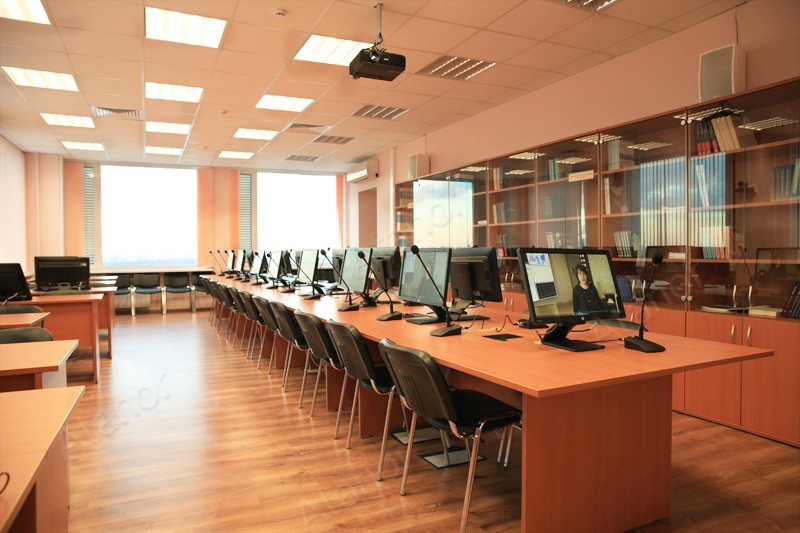 Конференц-система AV Production в конференц-зале МИФИ.